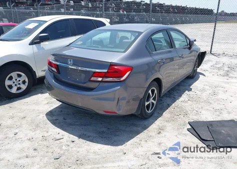 2015 Honda Civic Se из США, поврежденный, VIN 19XFB2F74FE027402